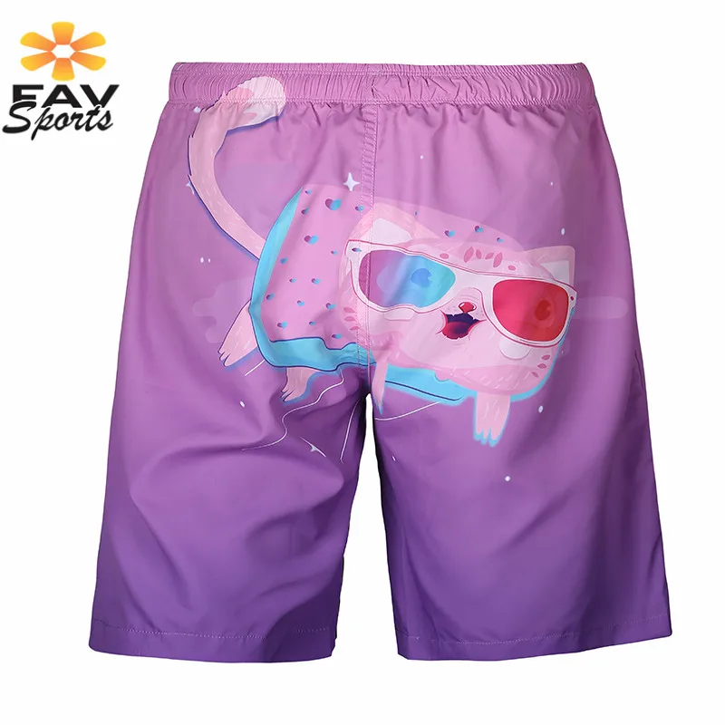 Быстросохнущие 6 видов цветов для путешествий и пляжа летние спортивные шорты