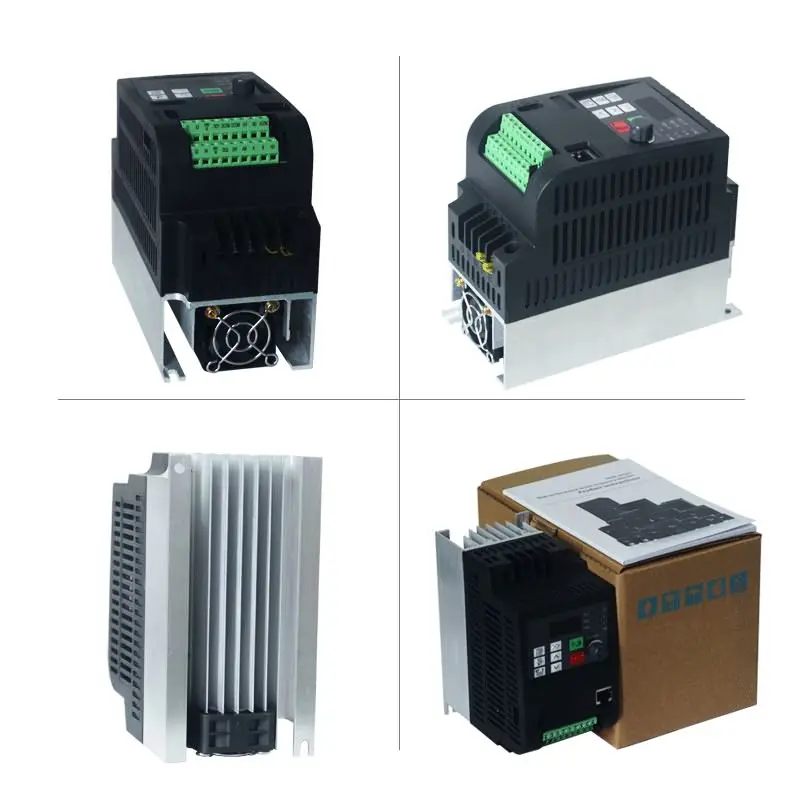 Преобразователь частоты 220 В 0 75 кВт высококлассный преобразователь с открытым