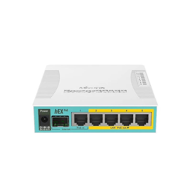 MikroTik RB960PGS Routerboard с шестигранной головкой PoE 5 Порты и разъёмы Gigabit Ethernet 1 для