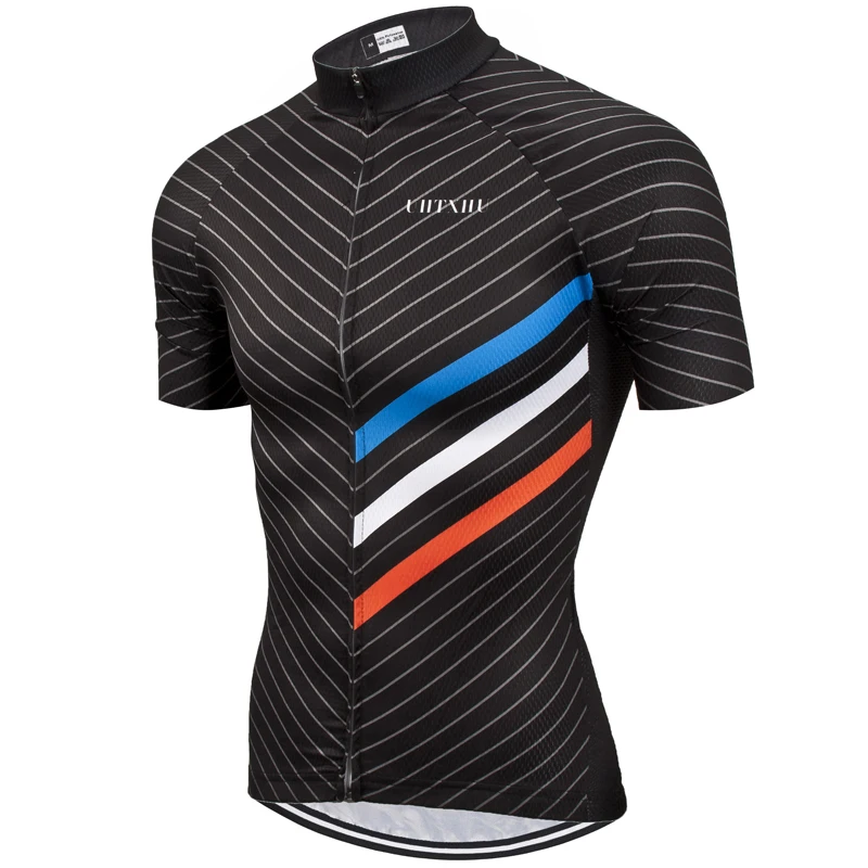 

Uhtxhu Cycling Jersey Mountain Bike Clothing MTB Bicycle Wear Clothes Men Cycling Clothing