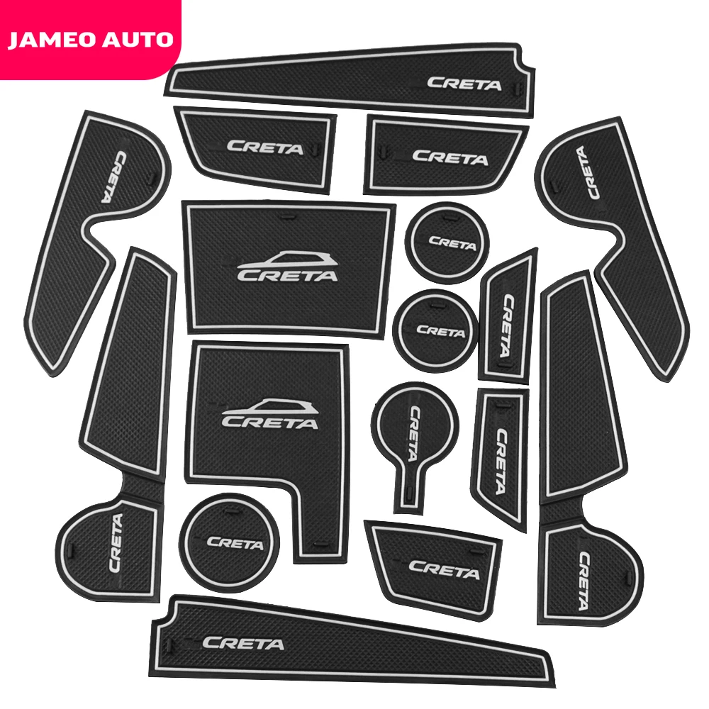 Jameo для Hyundai Creta Ix25 аксессуары резиновый коврик двери межкомнатный