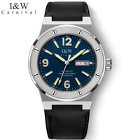 relogio masculino carnival brand luxury automatic watch mens fashion mechanical wristwatch luminous calendar clock reloj hombre