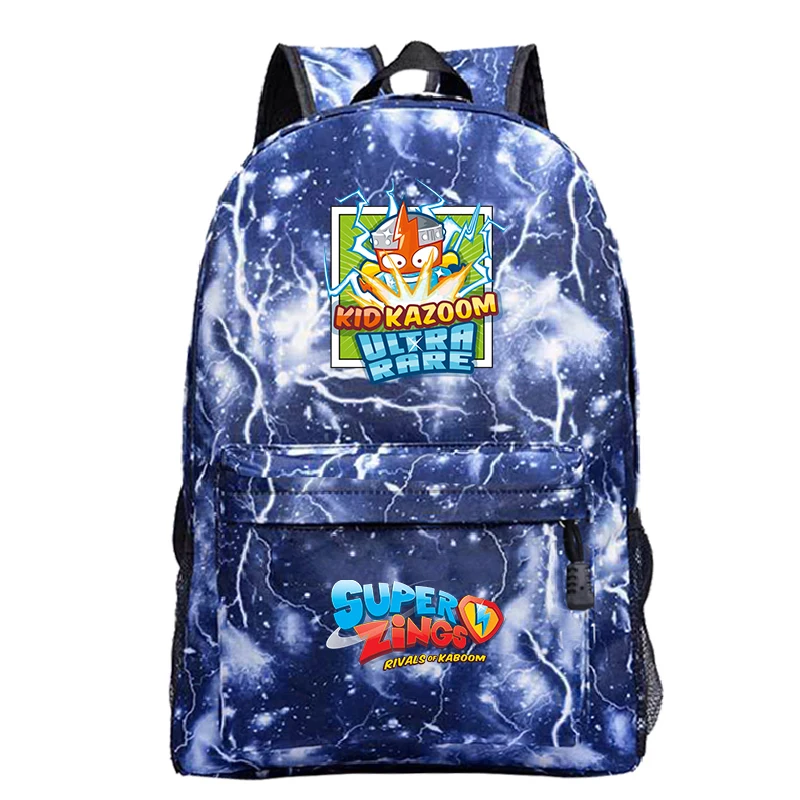 Милый рюкзак Mochila Super Zings школьные ранцы для девочек подростков мультяшный Zaino Plecak