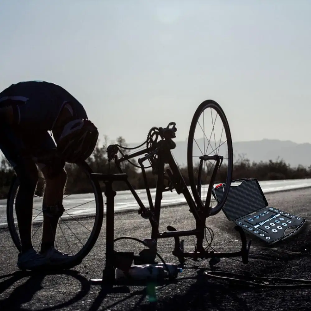 

Bicycle Bearing Pressing Tool RepairTool Sets Bike Bottom Bracket Hub Bike BB Axis Bearing Removal Press Installation Tool Kit