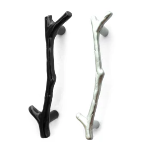 1 шт. креативные европейские Простые кухонные шкафы ветка дерева ручки дверные