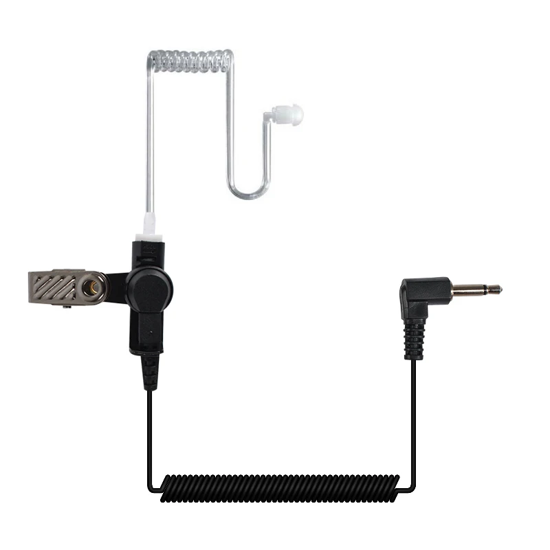 

HYS Walkie Talkie Bluetooth Wireless Handheld Shoulder Speaker Microphone with 3.5MM Listen Only Earpiece for Andriod Zello App