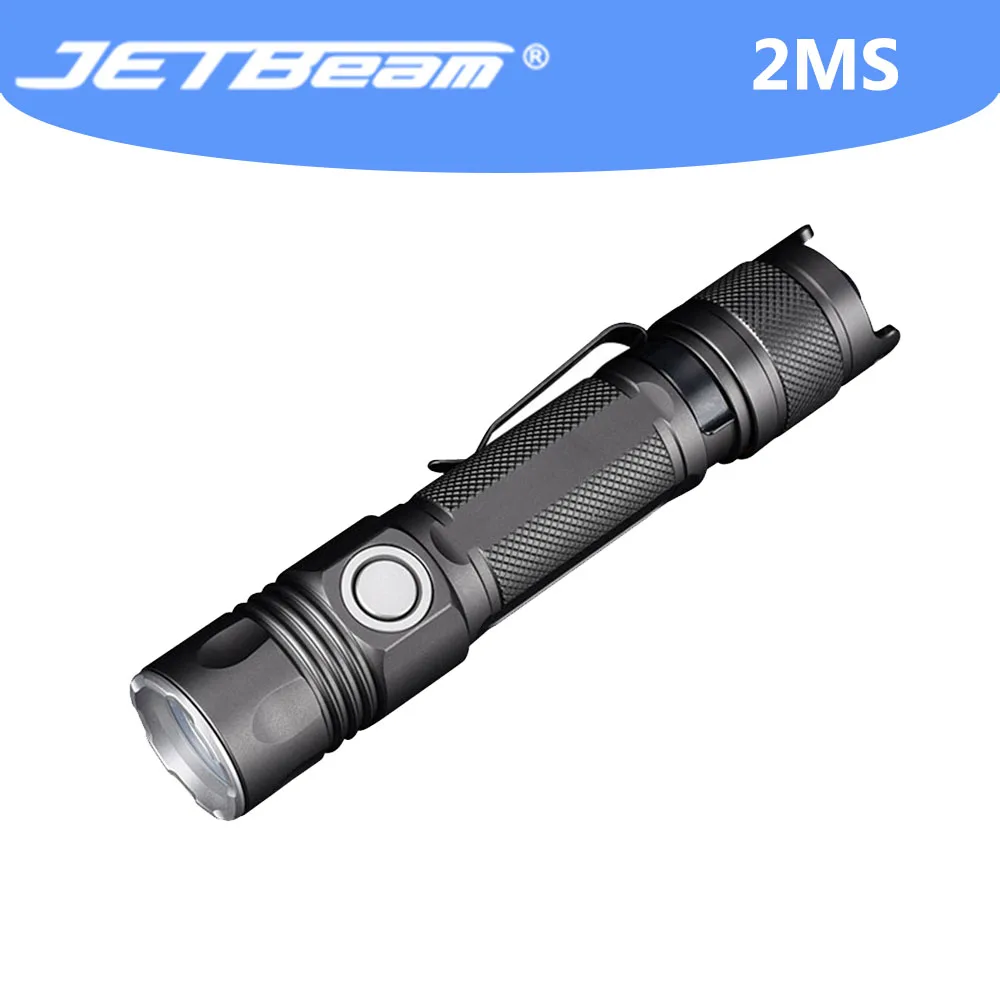 JETBEAM 2MS 2000 Lumens High power led flashlights torch light Powerful flashlight self defense Led flashlight