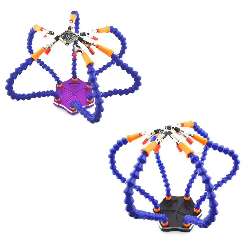 

Руки помощи третьей стороны паяльник 6 гибкие руки шесть руку паяльная станция с поворотным защищенный зажим «крокодил» для дрона с дистанц...