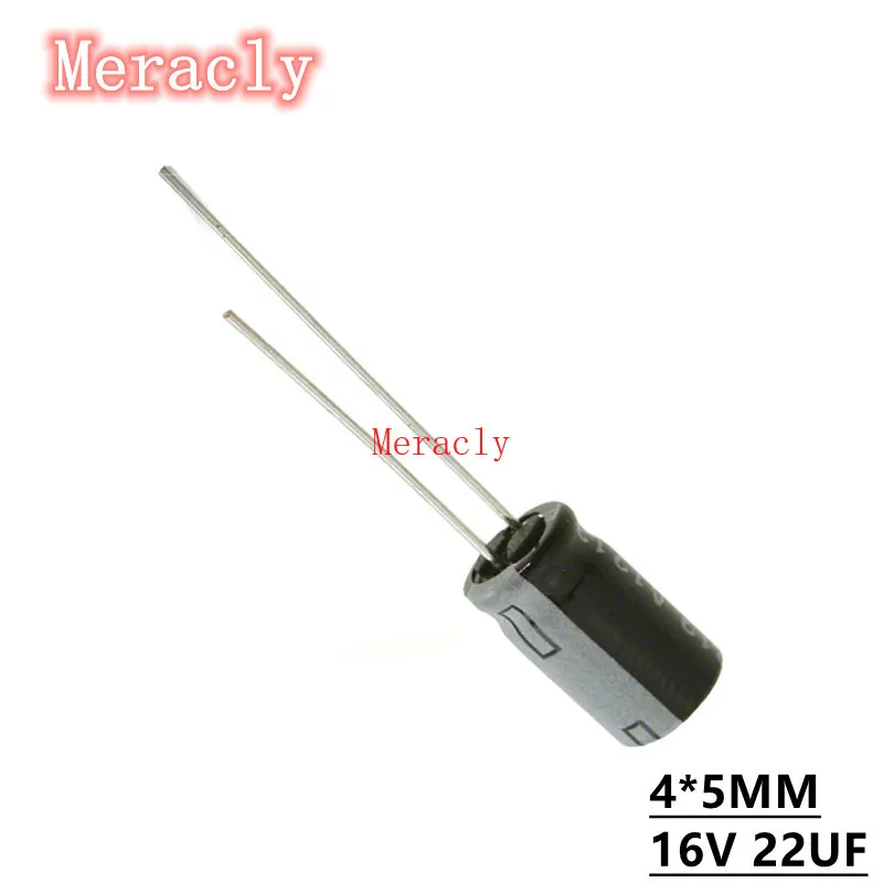 

10PCS 16V 22UF Aluminum electrolytic capacitors Own factory long life High frequency and low resistance best quality 20%