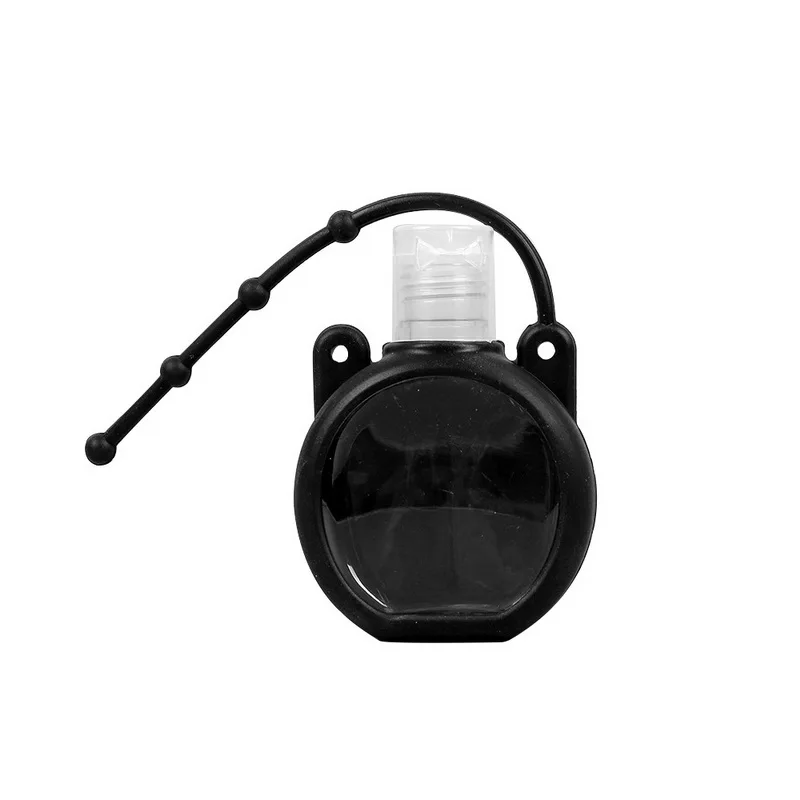 

Cute Colorful Fruit Food Silicone Mini Hand Sanitizer Portable Hand Sanitizer Bottle Liquid Soap Liquid Dispenser Container