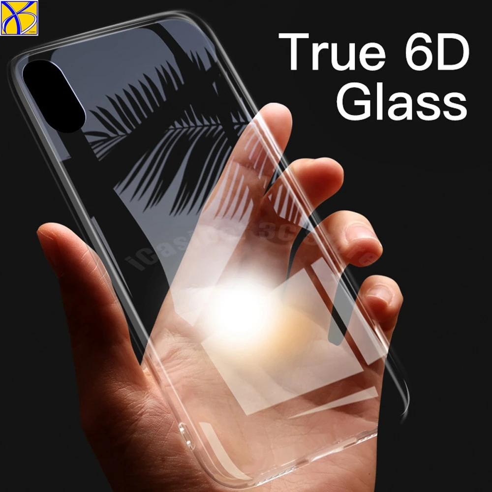 

10 шт. чехол из закаленного стекла для iPhone XS MAX XR X, тонкие прозрачные чехлы на заднюю панель, стеклянный чехол для iPhone X XS MAX 6 7 8 S10 Lite Plus