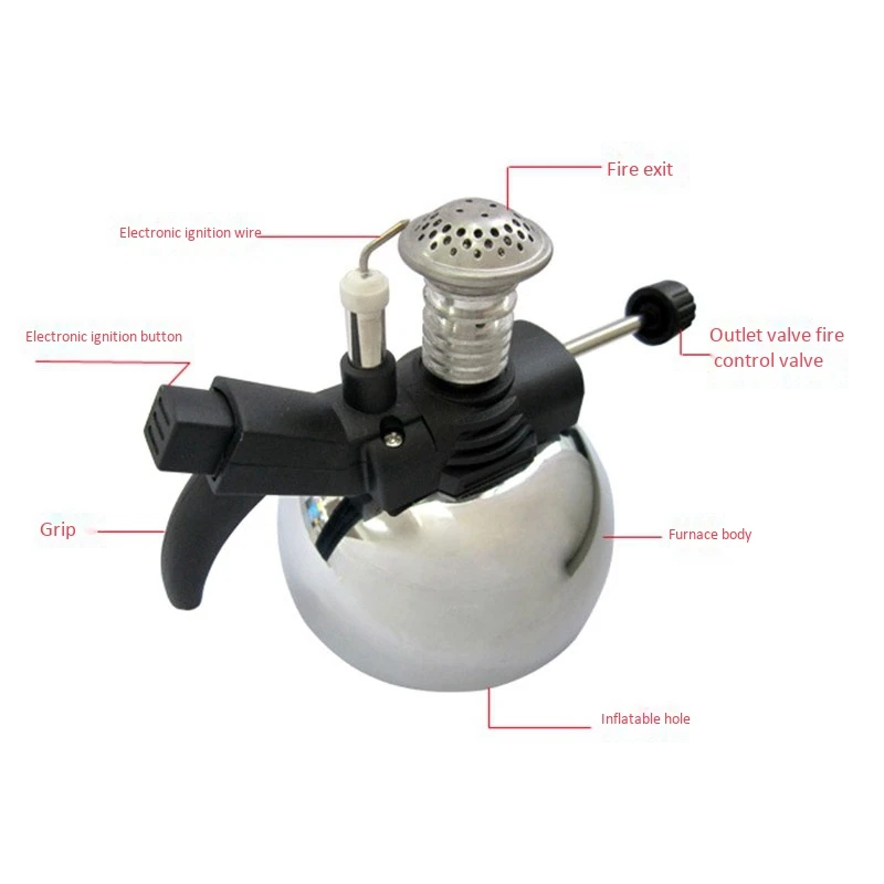 Мини настольная газовая Бутановая горелка нагреватель для сифона Кофеварка или