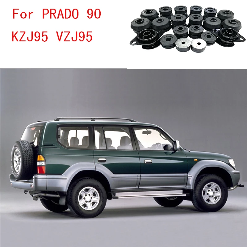 Резиновая подушка в сборе для Toyota Land Cruiser Prado Hilux Surf 4Runner KZJ95 KZN185 1996-2000 | Автомобили и