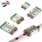 Миниатюрная линейная направляющая MGN, длина 300, 350, 400, 450, 500, 600, 800 мм + 1 слайдер-блок MGN7, MGN9, MGN12, MGN15 для деталей 3D-принтера, 1 шт.