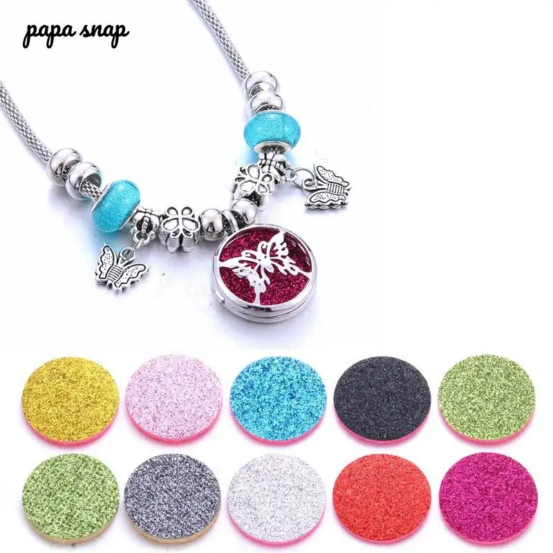 Арома-диффузор Цепочки и ожерелья открытые медальоны цветок подвеска Духи