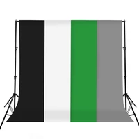 zuochen photo studio background support stand kit black white green gray screen backdrop set with 22m backdrop support kit
