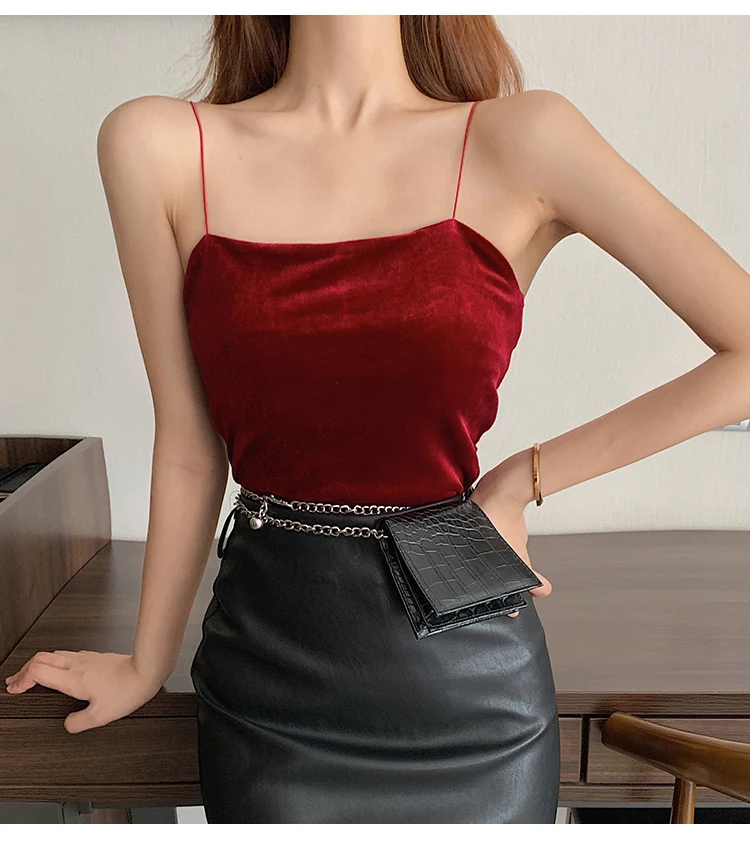 Укороченные топы для девочек женские мягкие велюровые укороченные женщин|Топы| |