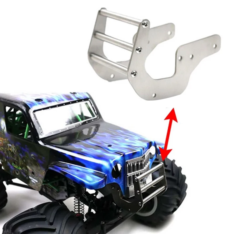 Бронированная защитная пластина шасси + передний комплект для бампера LOSI LMT 4WD