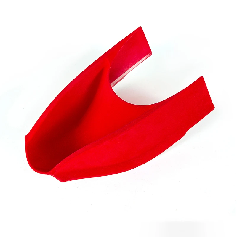 Red Suede For Smart 453 fortwo forfour Car cover Accessory Armrest Center Storage Box Container Glove Organizer Case mercedes Accessories - Название цвета: Red Suede