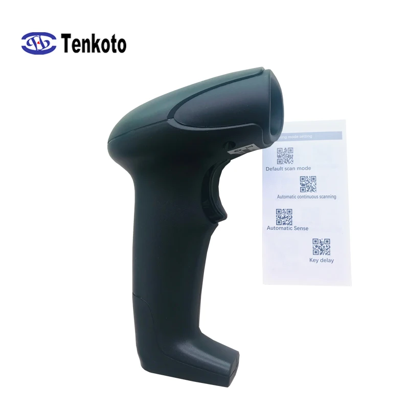 USB 2D сканер штрих-кода 1D qr-код сканирующий терминал мобильный IOS Android Windows экран штрих-код POS сканер