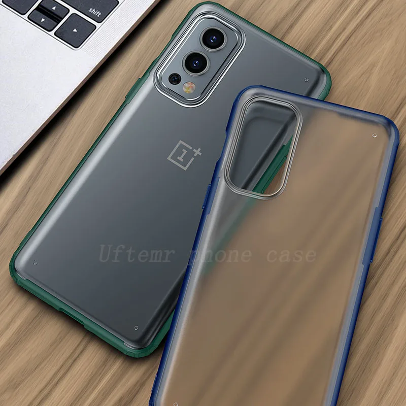 bumper matte phone case for oneplus nord 2 5g ce 8t cover hard pc armor back cover for one plus nord2 8 9 7t pro n10 n100 cases free global shipping