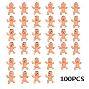 100 шт., детские пластиковые мини-игрушки для детей