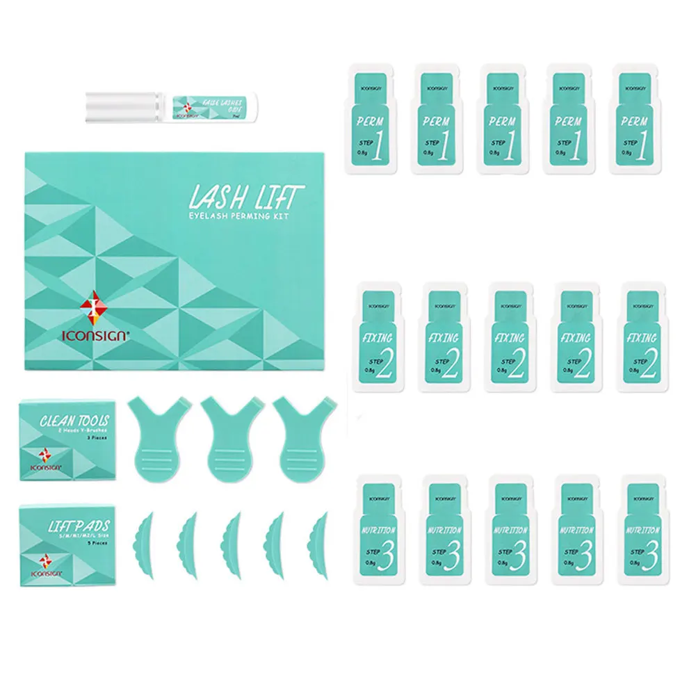 

New Upgrade Lash Lift Kit Makeupbemine Eyelash Perming ICONSIGN Calia Perm Set Can Do Your Logo And Ship By Fast Shippment