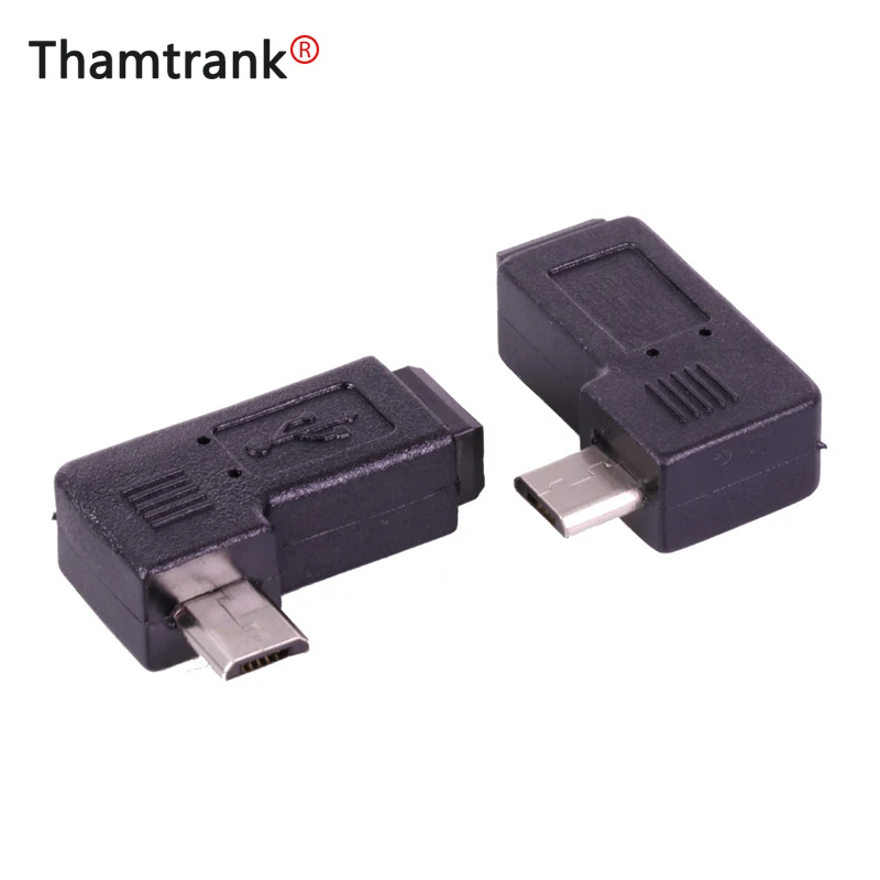 Микро USB разъем угловой адаптер 90 градусов штекер гнездо 5pin mini jack оптовая цена 1