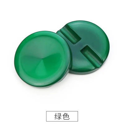 Бесплатная доставка 5 шт./лот 50 мм зеленые темные пуговицы для пальто