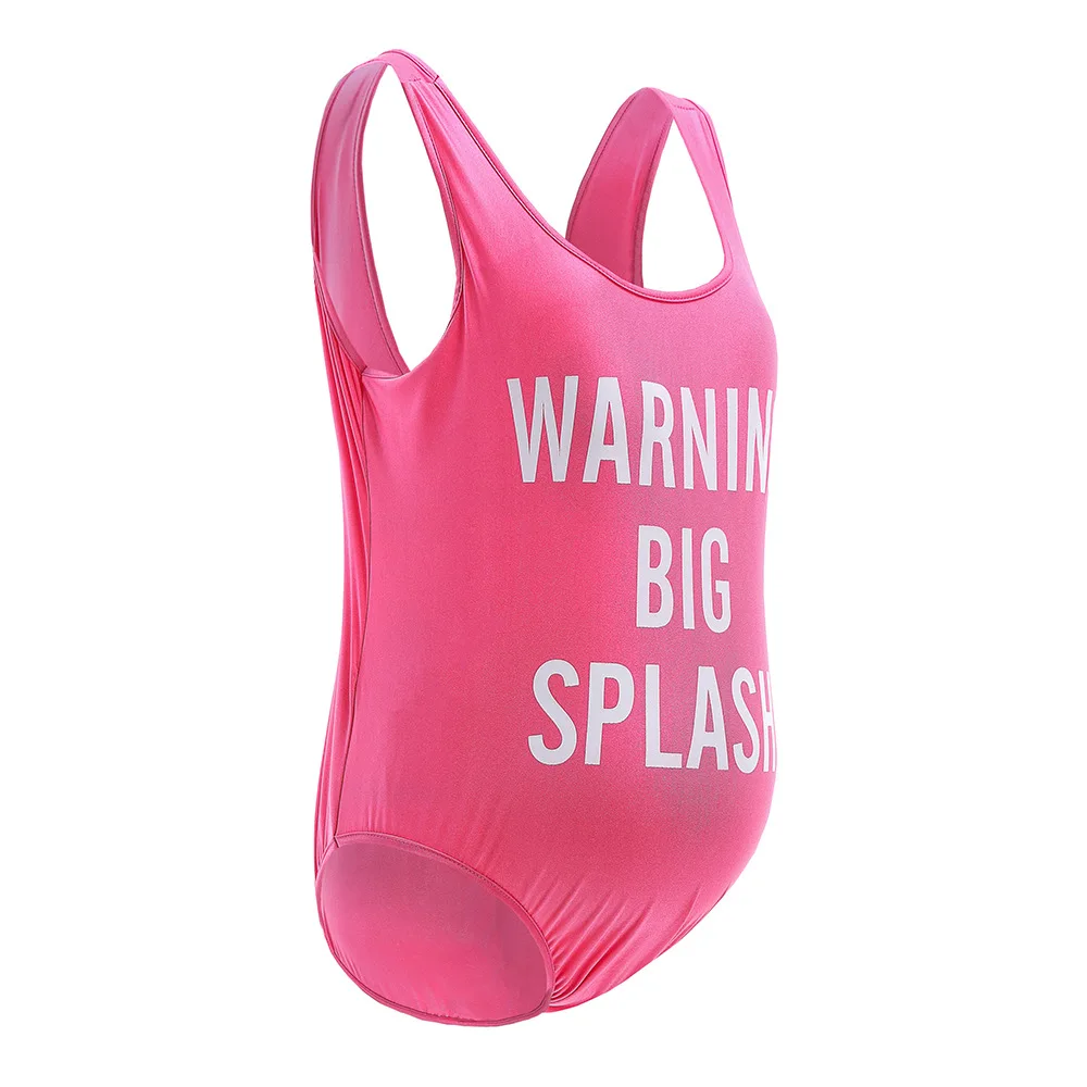 Sexy Maternity Swimsuit Bathing Suit Summer Pregnant swimwear Plus Size Swimwear Striped Print One Piece Bikini Beach