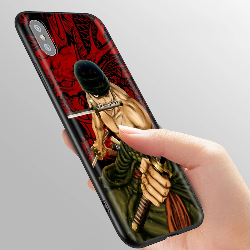 YIMAOC One Piece Roronoa Zoro Silicone Soft Case for iPhone 12 Mini 11 Pro XS Max XR X 8 7 6 6S Plus 5 5S SE | Мобильные телефоны и