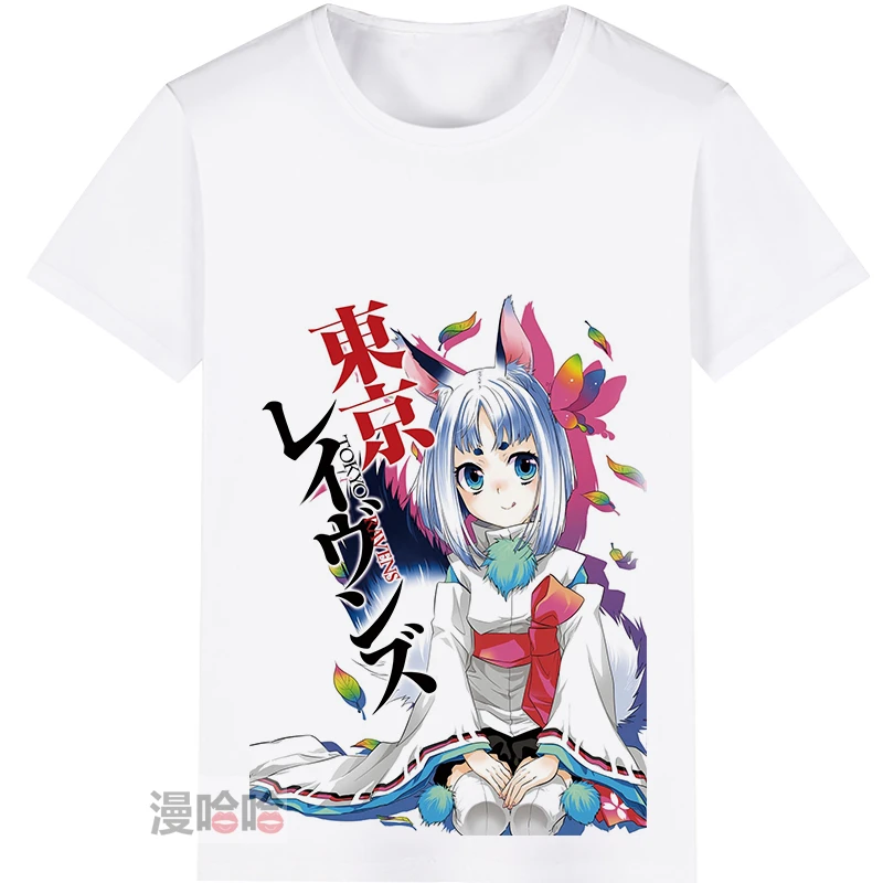 

Tokyo Ravens Tsuchimikado Natsume Cosplay Costume Adult Kids Child Short Sleeve T-shirt T shirt