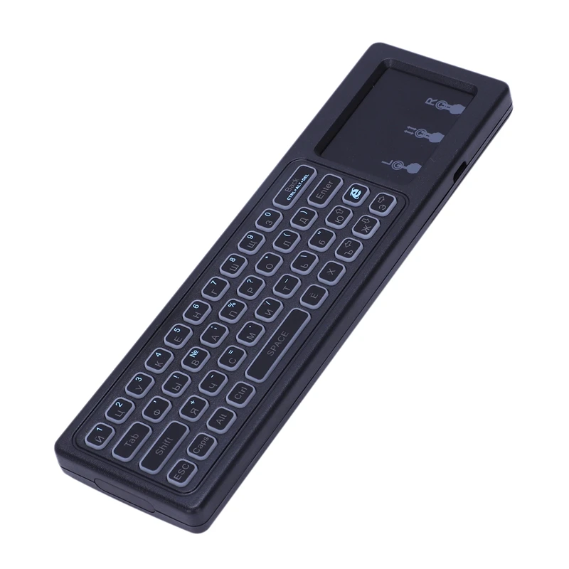 T6 C Plus Русская клавиатура Air mouse 2 4G Беспроводная Летающая мышь мини беспроводная 7