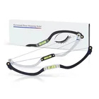 1 шт., микроблейдинг, Перманентный макияж, лук и линия стрел, черная измерительная линейка для бровей, составление карт, предварительно нанесенные татуировки, PMU для составления карт