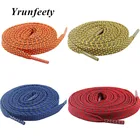 Новинка 2022, 100120140160180 см, 3 м, запасные плоские светоотражающие шнурки для кроссовок, шнурки для спортивной обуви