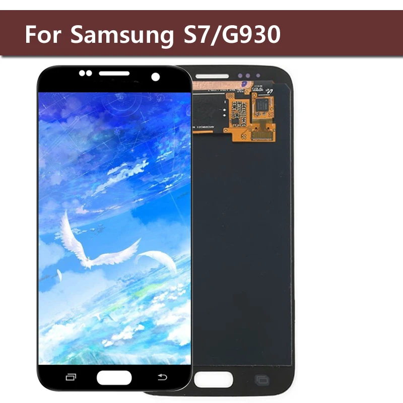 

ЖК-дисплей Super AMOLED для телефона Samsung Galaxy S7, G930, G930F, G930A, G930V, G930P, G930T, сенсорный экран с дигитайзером в сборе + Scither