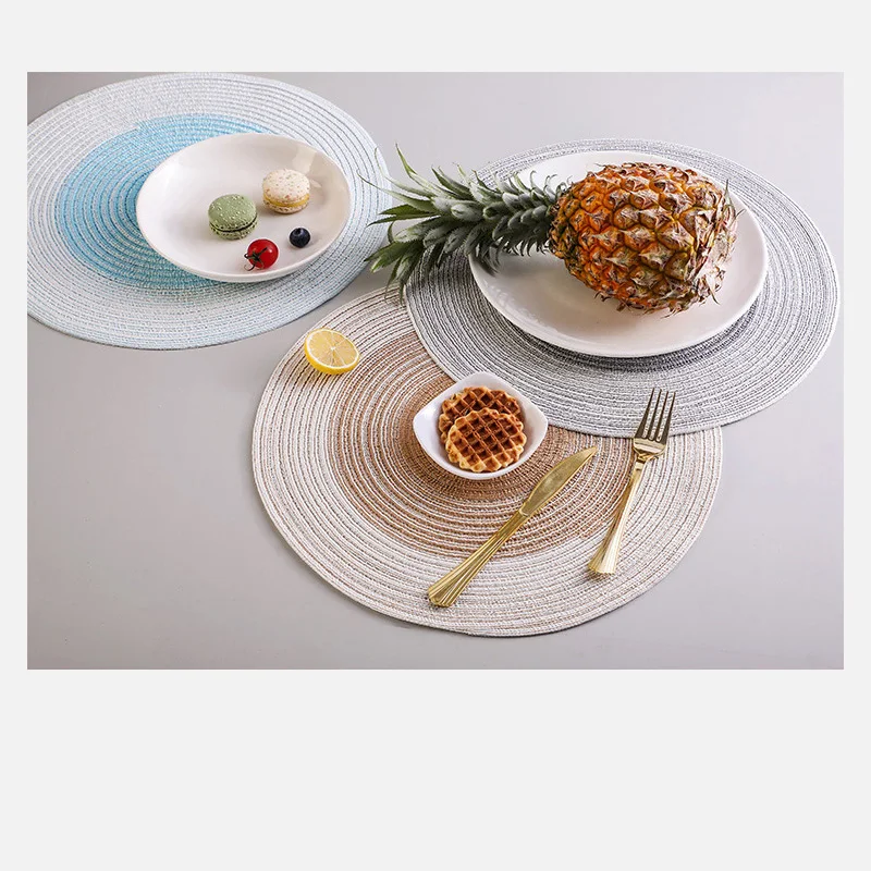 Круглый коврик для стола подставка чаши в скандинавском западном стиле чая