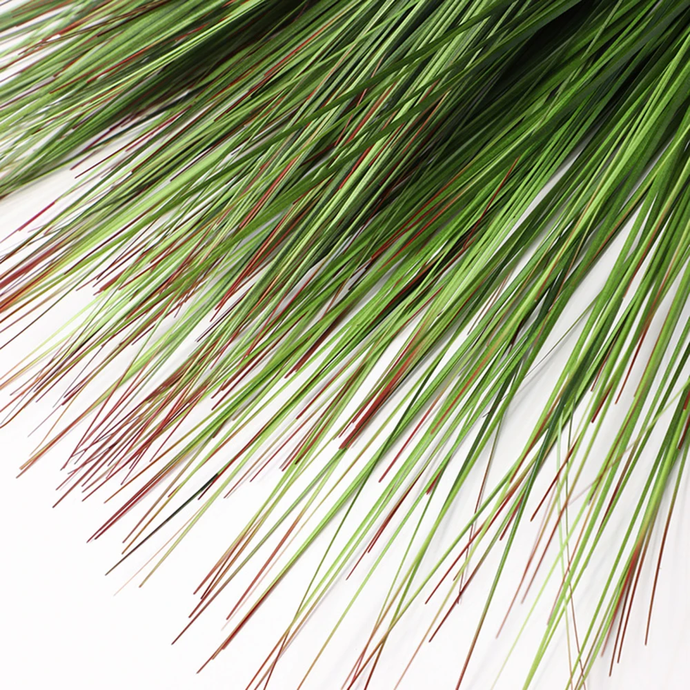 

Artificial Tropical Plants Greenery Faux Fake Shrubs Simulation Onion Grass Garden Plastic Four-pronged Nordic Wind Reed