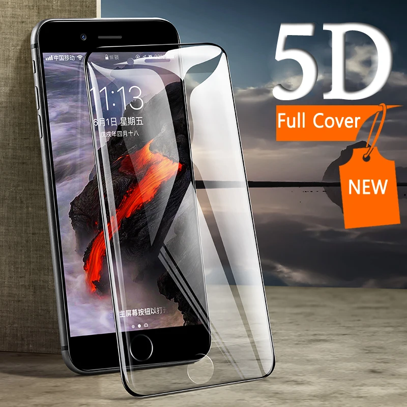 Анти синий луч света 5D изогнутое 9H закаленное стекло для iPhone X XR Xs 11 Pro Max 6 6S 7 8 Plus