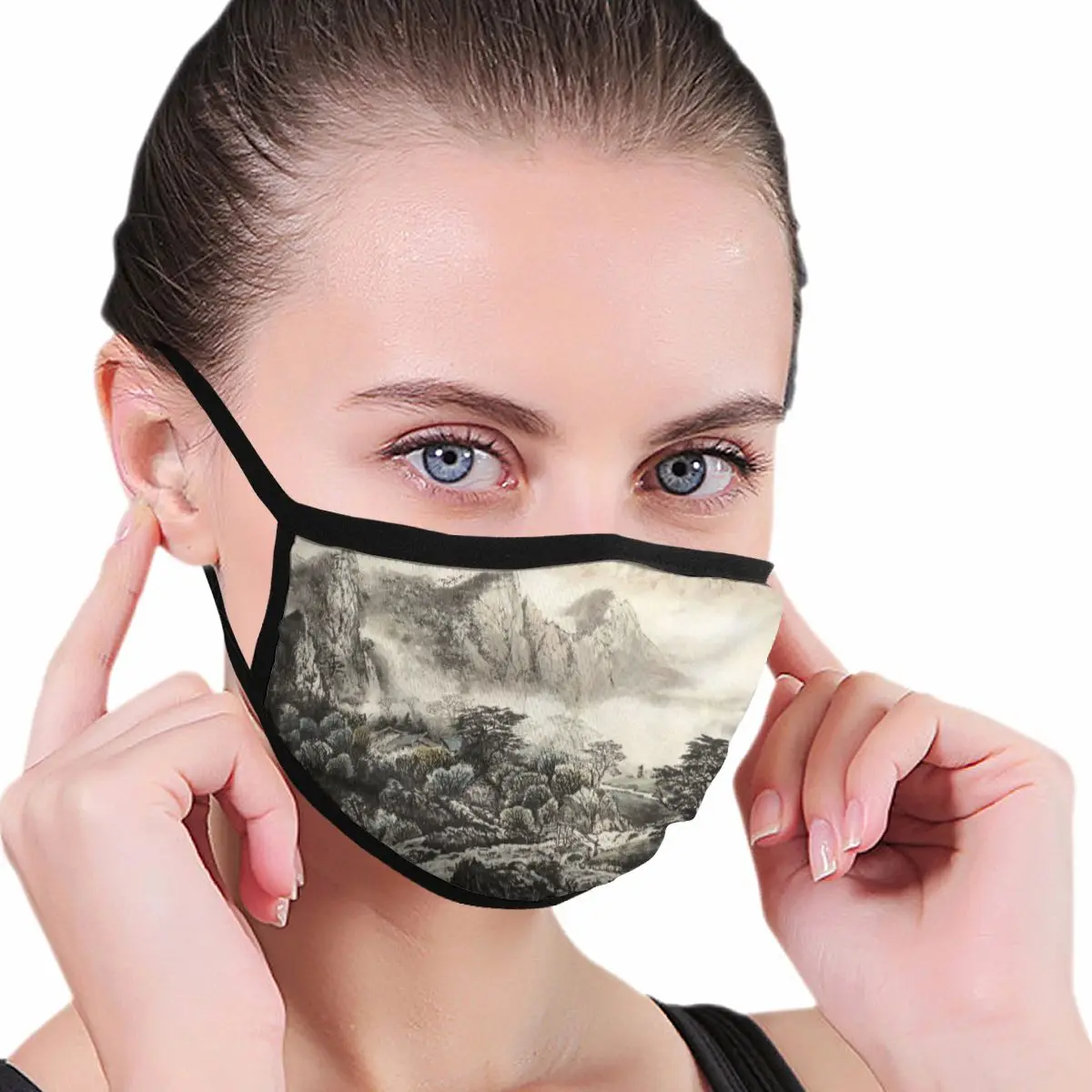 Пыленепроницаемая маска для лица с защитой от пыли | Аксессуары одежды