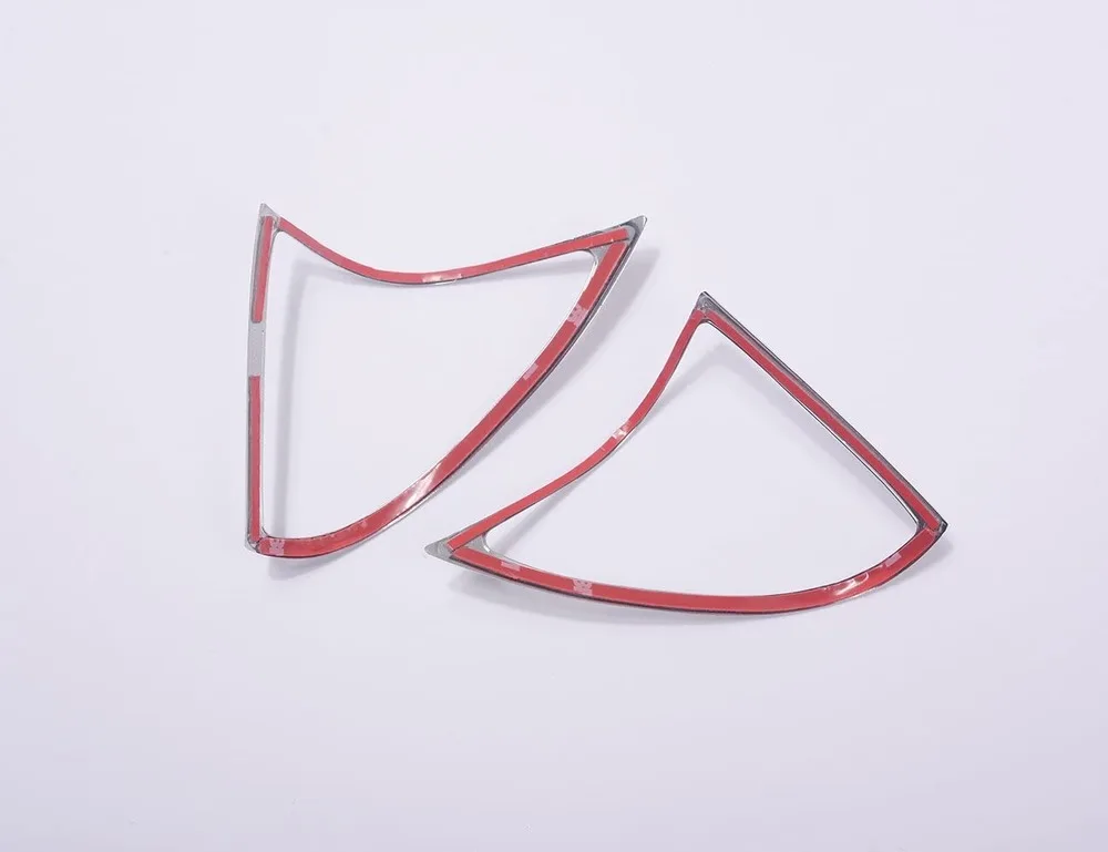 Хромированная Крышка корпуса колонки Audi из АБС-пластика обшивка 2 шт. для Mercedes Benz