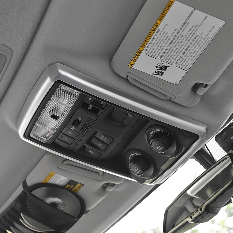 Передняя Крыша лампы для чтения Наклейка декоративная рамка отделка 4runner