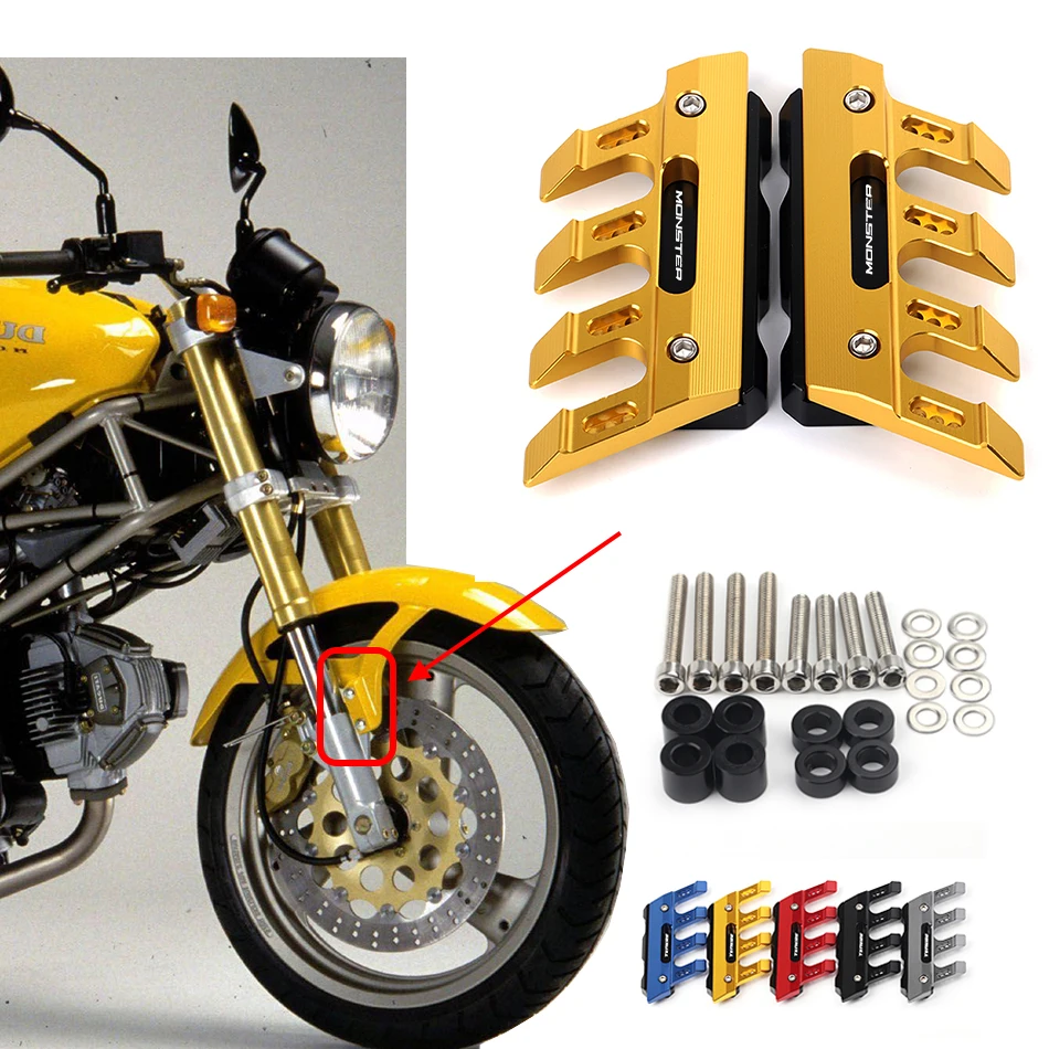 

Для Ducati MONSTER 1200S M400 M620 M750 797 M797 S4R 900 1000 аксессуары для мотоциклов с ЧПУ, брызговик, защита, передний брызговик, ползунок