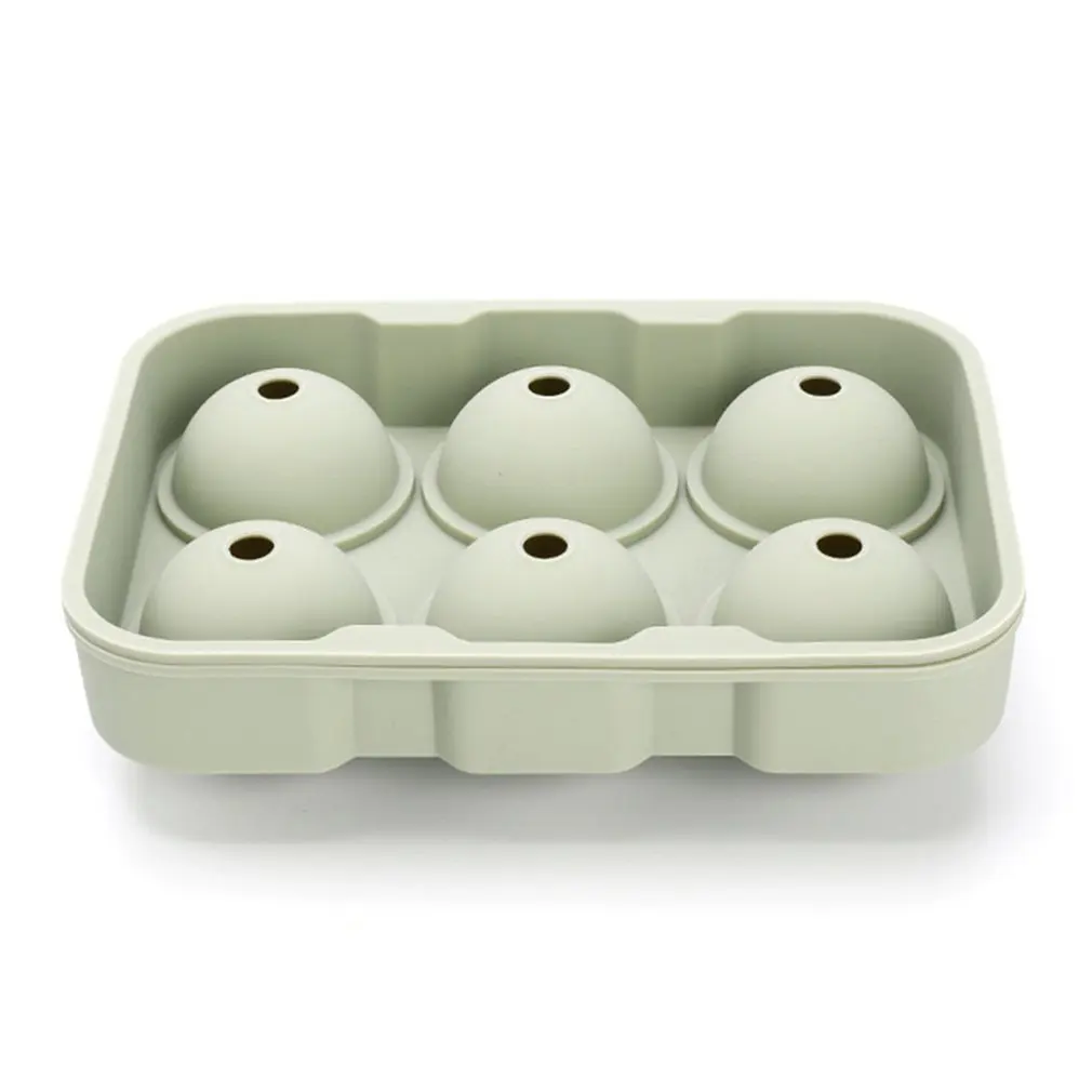 

6 Grid Silicone Ice Cube Maker Ice Tray Hockey Popsicle Chocolate Mold DIY Ice Maker puck Kitchen Gadgets