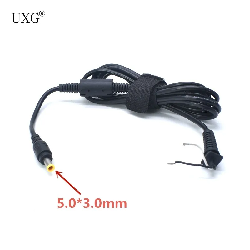 Разъем зарядного устройства постоянного тока 5 0*3 0 мм 0x3 с удлинительным кабелем