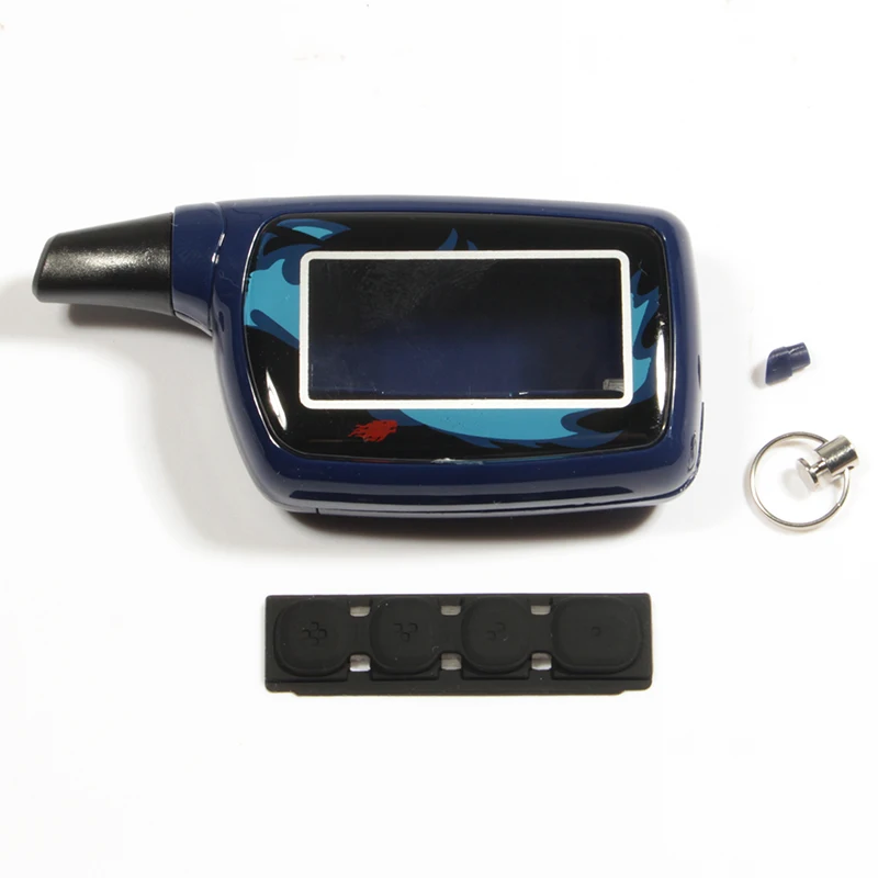 

Blue color Logicar 4 Keychain Case for Logicar 1 2 3 4 5 6 i for Logicar anti-theft device two way alarm system
