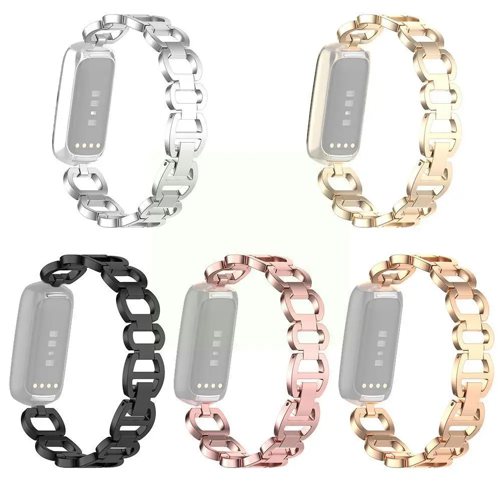 

Металлический ремешок на запястье для браслета Fitbit Luxe для браслетов Fitbit Watch Edition