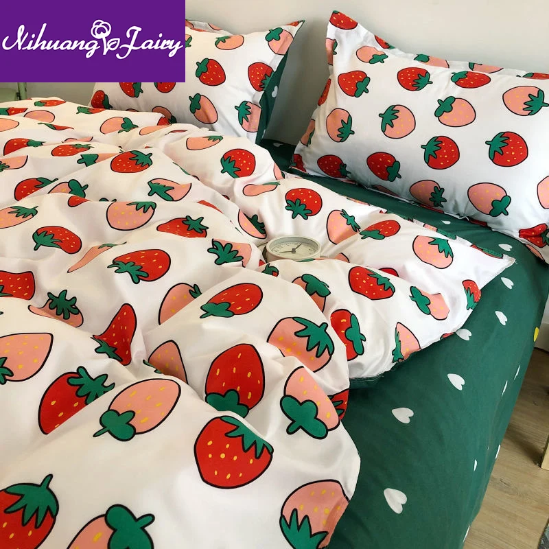 

Simple style four-piece bedding, home textile, three-piece duvet cover