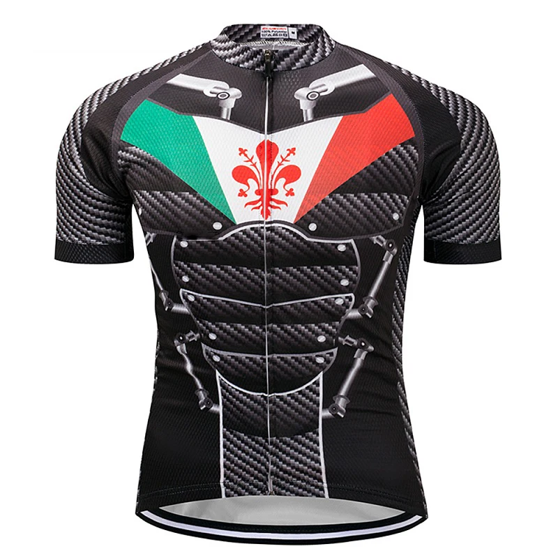 Футболка Moxilyn мужская с коротким рукавом Джерси для езды на велосипеде