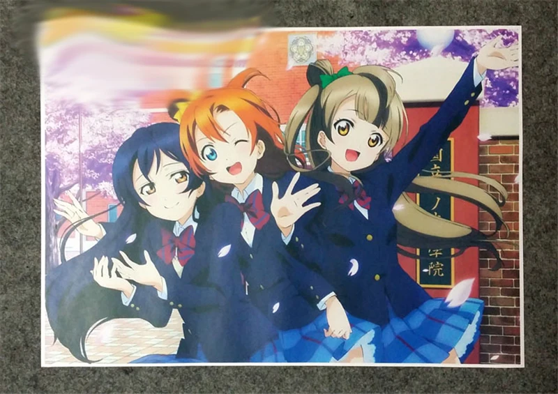 Аниме ваше имя. Постер с мультяшным принтом для косплея реквизит домашнего